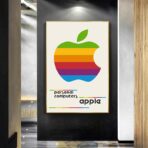 vintage apple poster