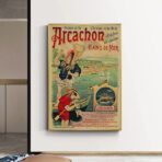 vintage poster arcachon