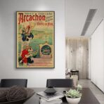 vintage poster arcachon