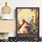 vintage poster australia