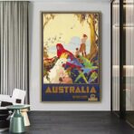 vintage poster australia