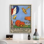 vintage aviation poster