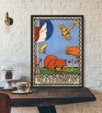 vintage aviation poster