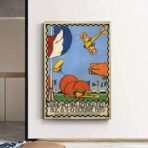 vintage aviation poster