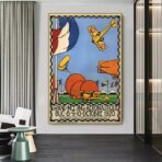 vintage aviation poster
