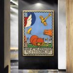 vintage aviation poster