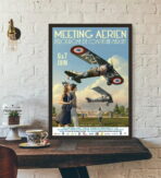 vintage plane poster