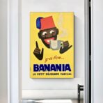 vintage banania poster
