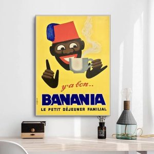 vintage banania poster
