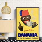 vintage banania poster