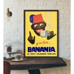 vintage banania poster