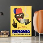 vintage banania poster
