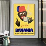 vintage banania poster