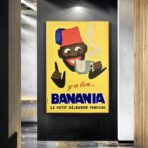 vintage banania poster