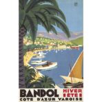 vintage bandol poster