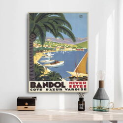 vintage bandol poster