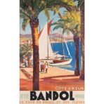 vintage bandol poster 1