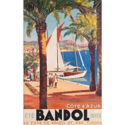 vintage bandol poster 1