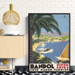 vintage bandol poster
