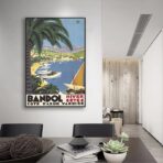 vintage bandol poster