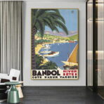 vintage bandol poster