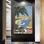 vintage bandol poster
