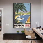 vintage bandol poster