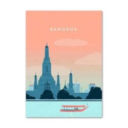 vintage poster bangkok