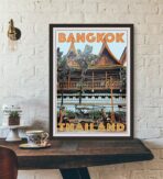 vintage bangkok poster