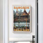 vintage bangkok poster