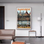 vintage bangkok poster