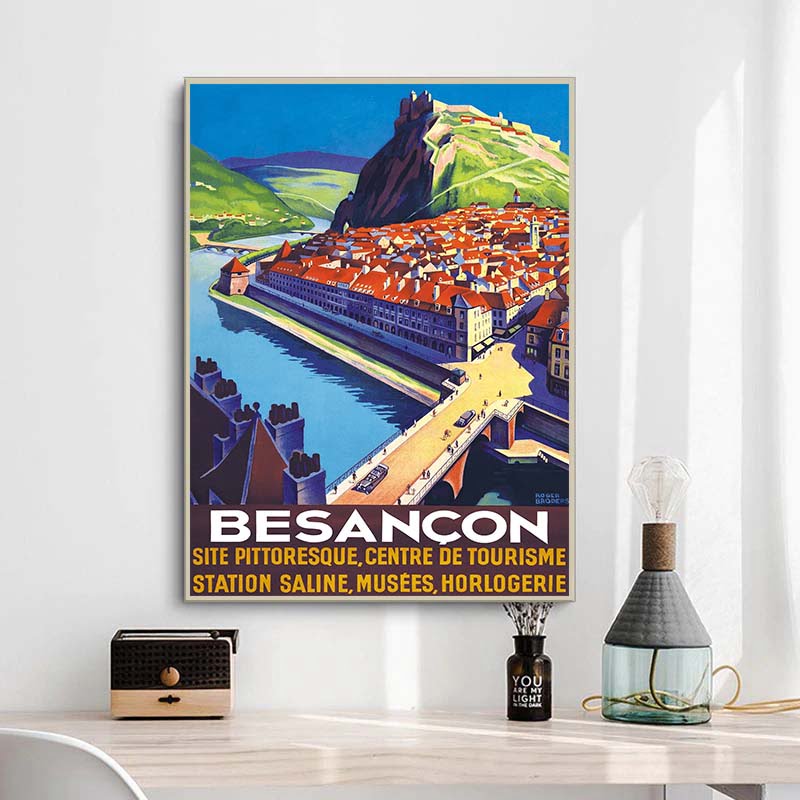 vintage poster besancon