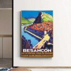 vintage poster besancon