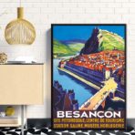 vintage poster besancon