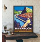 vintage poster besancon