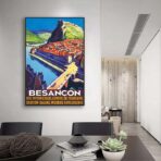 vintage poster besancon