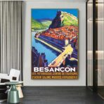 vintage poster besancon