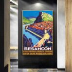 vintage poster besancon
