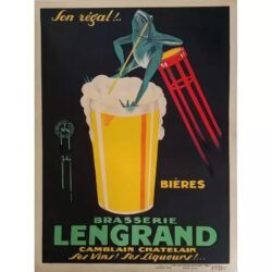 vintage beer poster 1