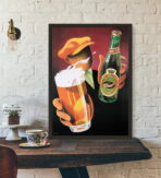 vintage drink poster