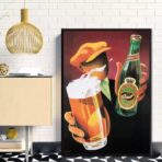 vintage drink poster