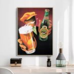 vintage drink poster