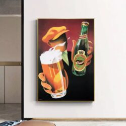 vintage drink poster