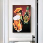 vintage drink poster