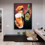 vintage drink poster