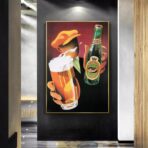 vintage drink poster