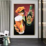 vintage drink poster