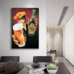vintage drink poster