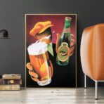 vintage drink poster
