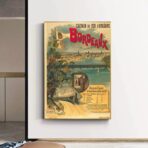 vintage bordeaux poster